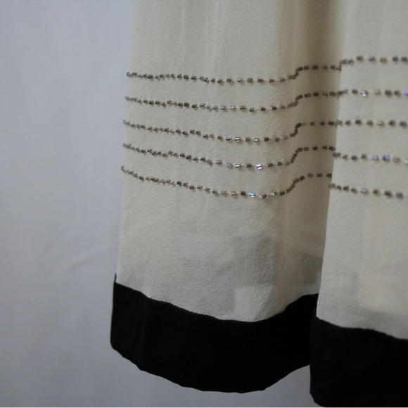 Sue Wong Nocturne 100% Silk Embellished Beads Sz.4 - Picture 6 of 13